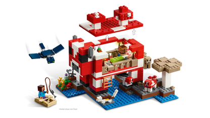 LEGO 21270 MINECRAFT THE MOOSHROOM HOUSE