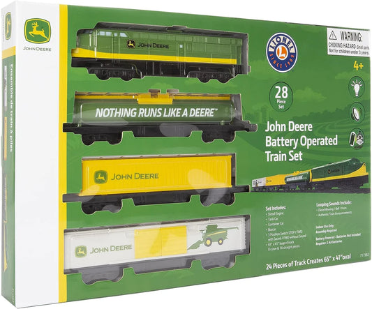 JD BATTERY OPERATE MINI DIESEL TRAIN SET