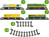 JD BATTERY OPERATE MINI DIESEL TRAIN SET