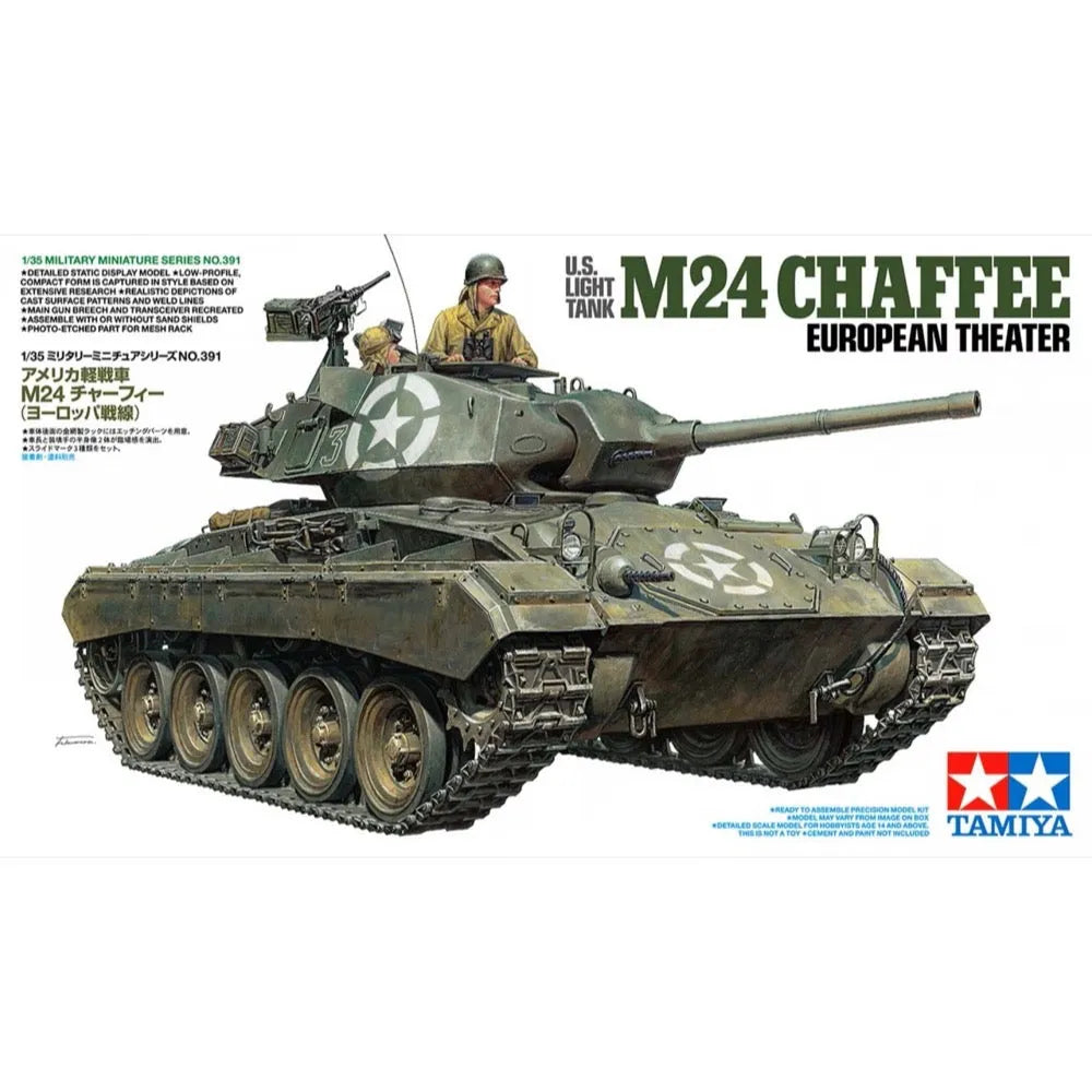 TAMIYA 1:35 US LIGHT TANK CHAFFEE EURO