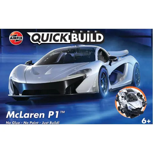 QUICKBUILD MCLAREN P1 WHITE