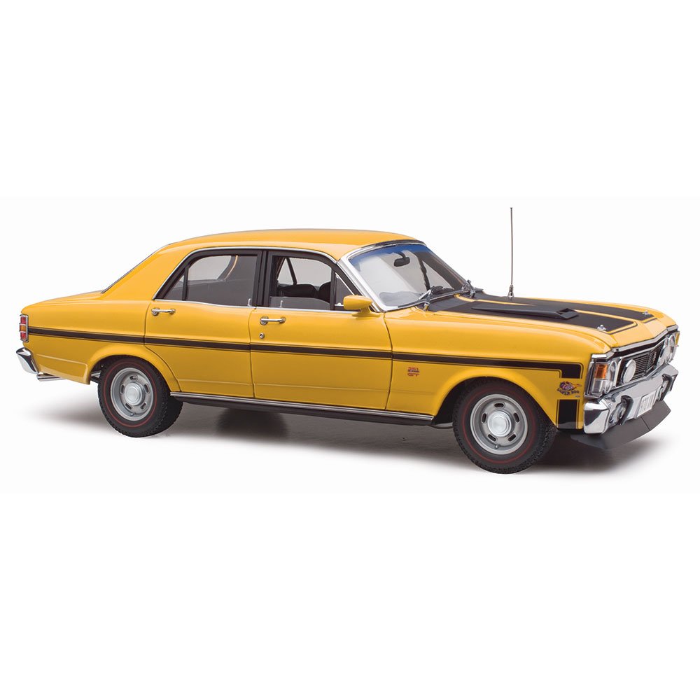 1:18 FORD XW FALCON PHASE II SHELL YELLO
