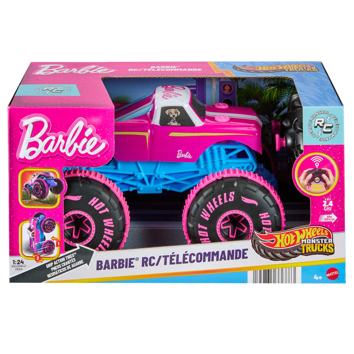 H/W MONSTER TRUCK R/C BARBIE REFRESH