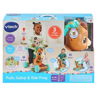 VTECH PUSH, GALLOP & RIDE PONY