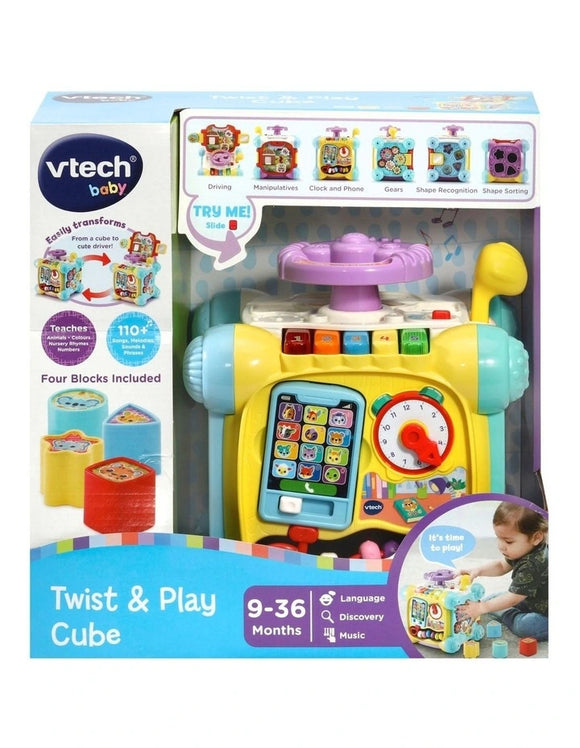 VTECH TWIST & PLAY ACTIVITY CUBE