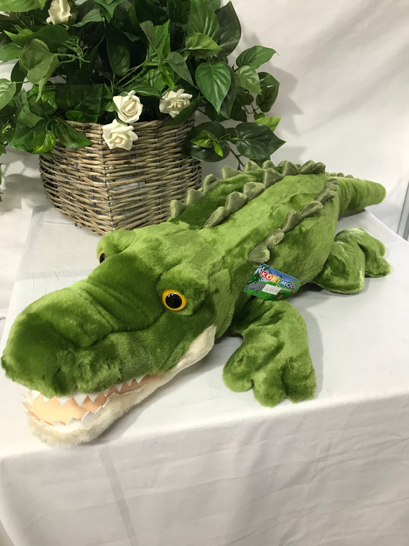 PLUSH CROCODILE SNAPPY 75CM