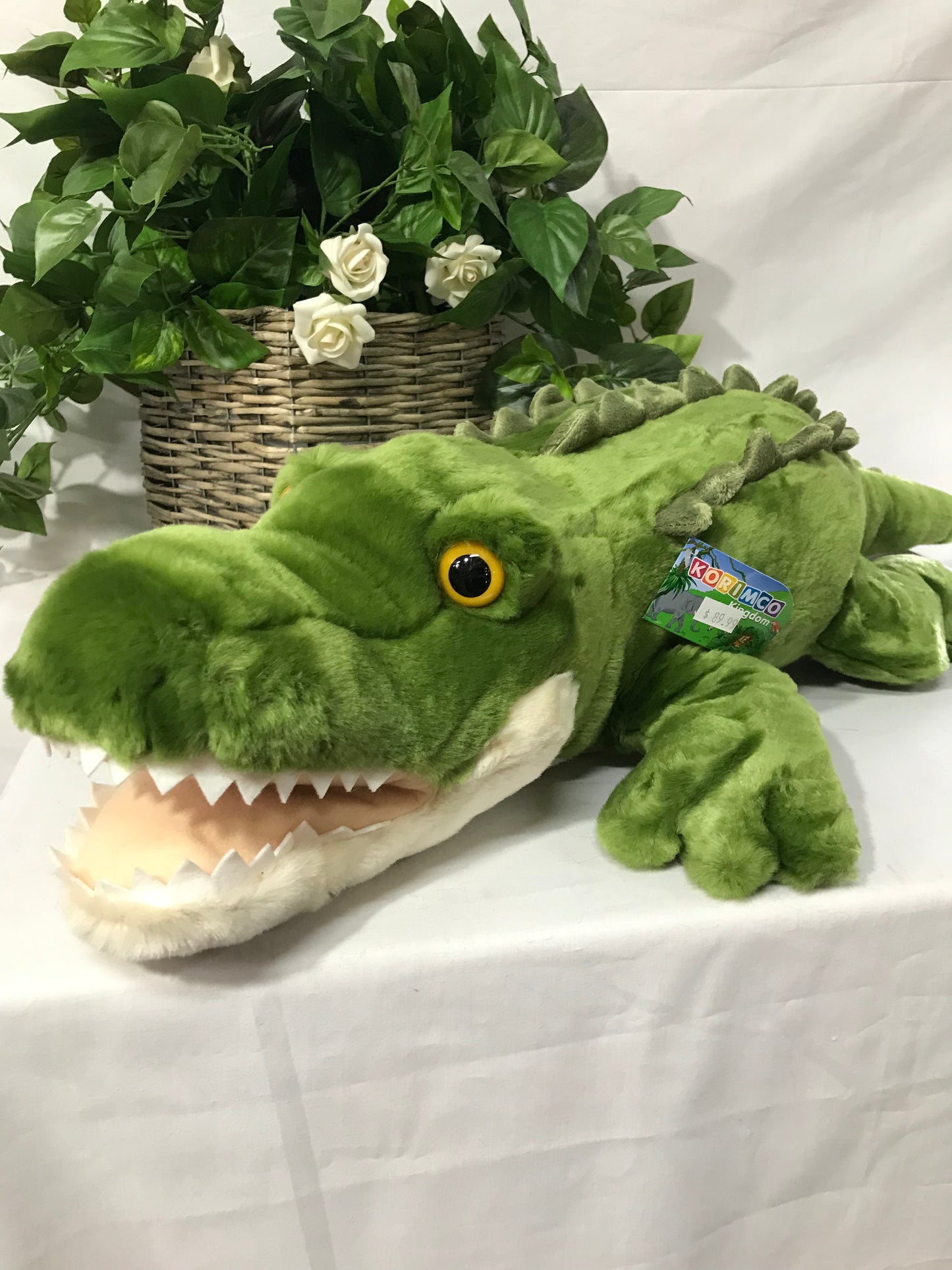 Plush Crocodile Snappy 75Cm