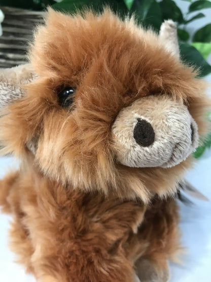 PLUSH LIL FRIEND HIGHLAND COW