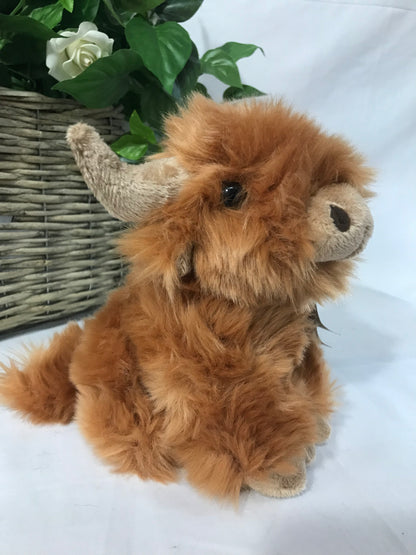 PLUSH LIL FRIEND HIGHLAND COW