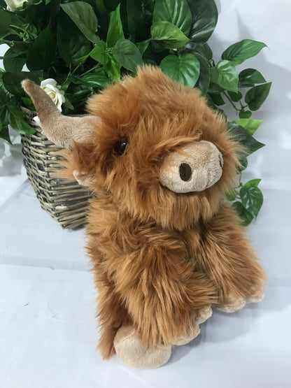PLUSH LIL FRIEND HIGHLAND COW 30CM