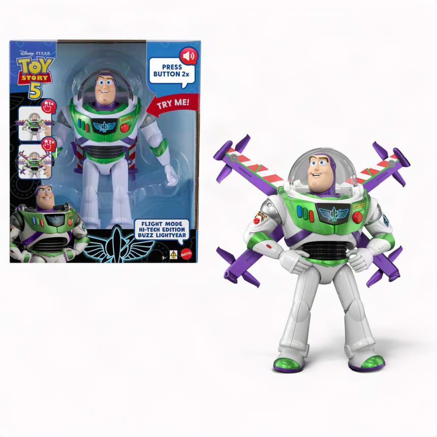 TOY STORY 5 12" BUZZ LIGHTYEAR NEW