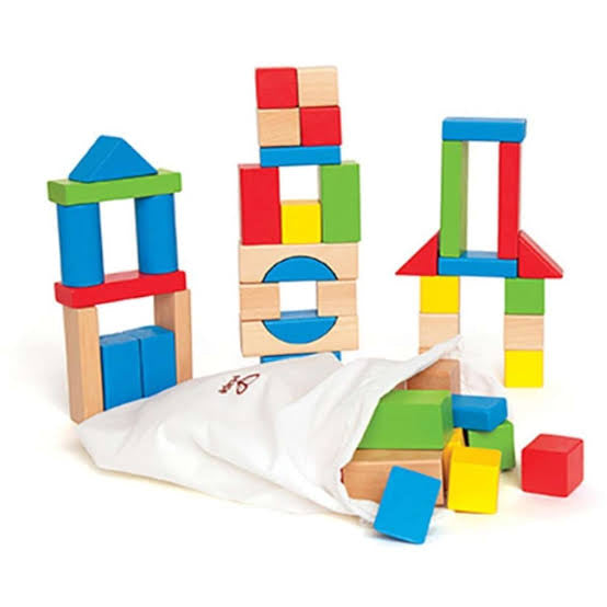 Hape Wooden Maple Blocks