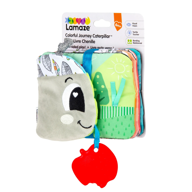 LAMAZE COLORFUL LOURNEY CATERPILLAR BOOK