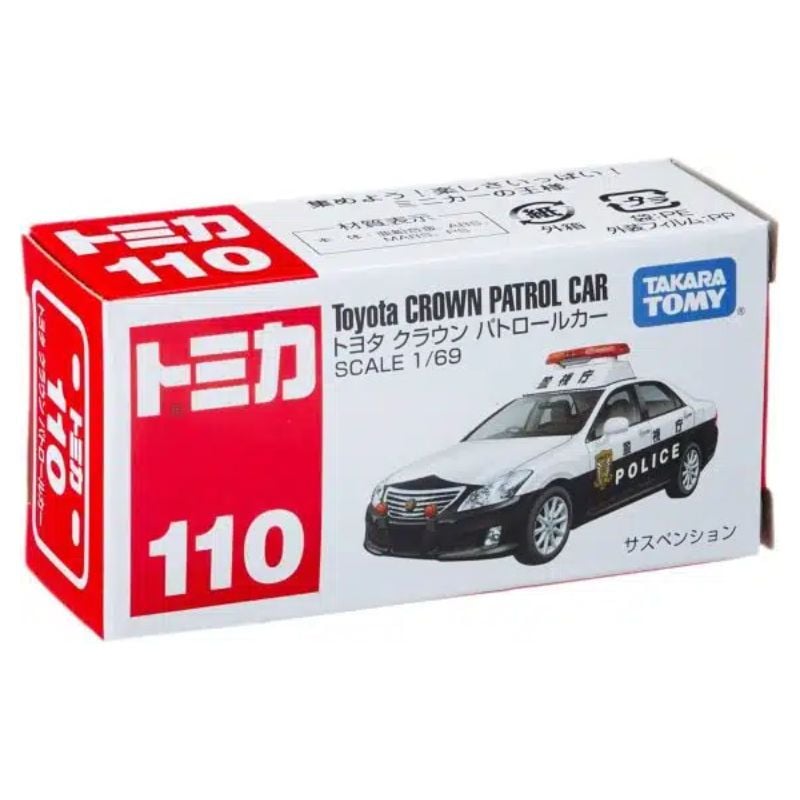 TOMICA REG 110 TOYOTA CROWN PATROL CAR