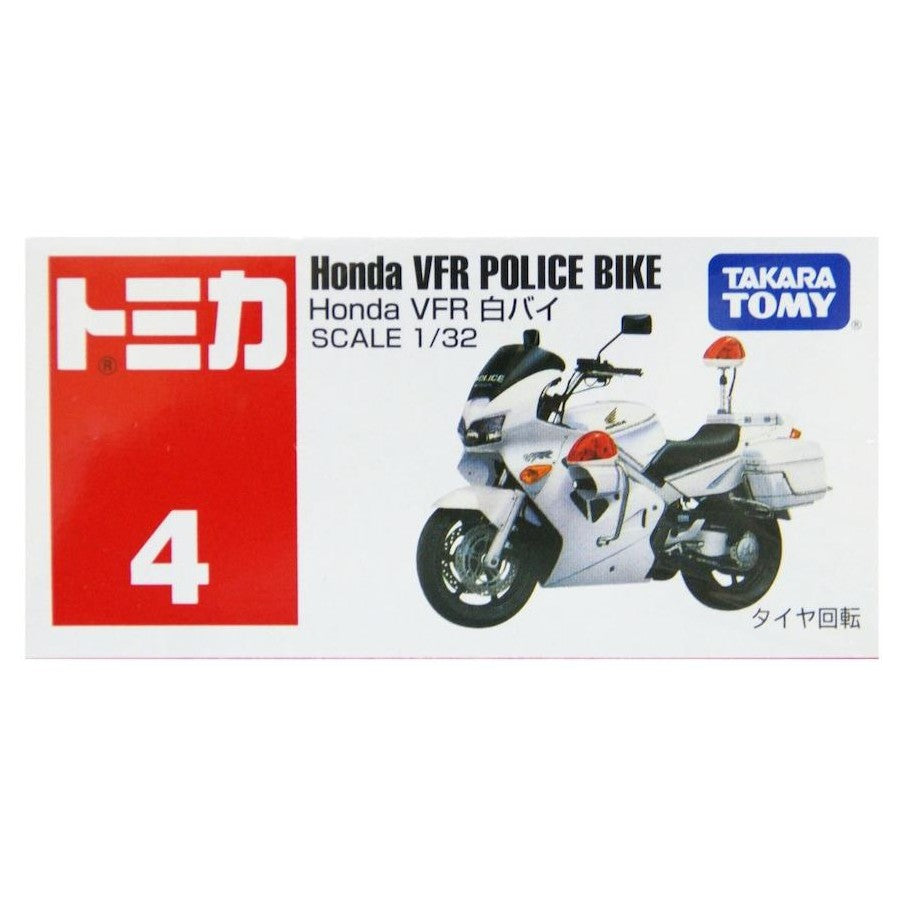 TOMICA REG 4 HONDA VFR POLICE BIKE