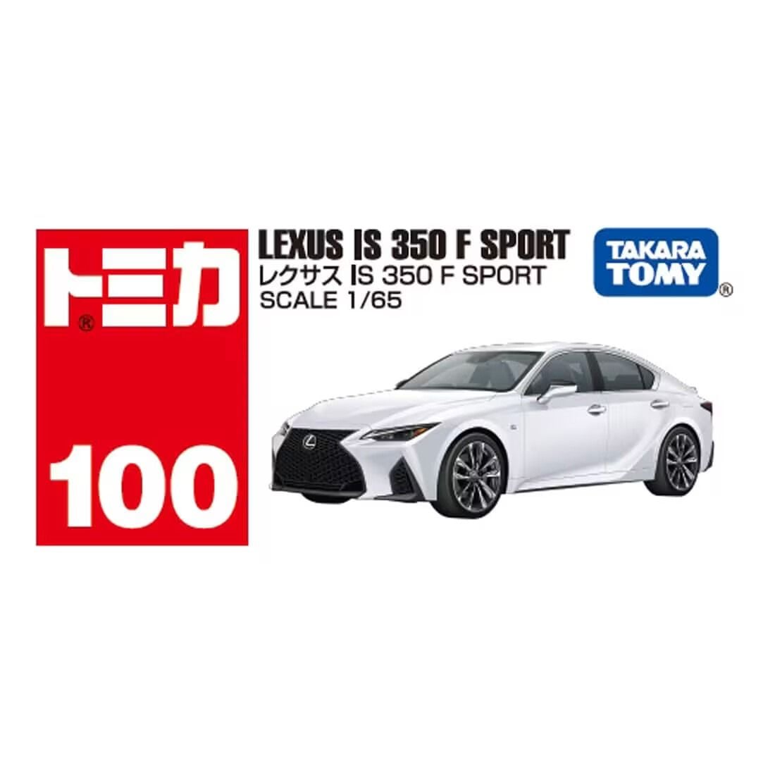 TOMICA REG 100 LEXUS IS 350 F SPORT