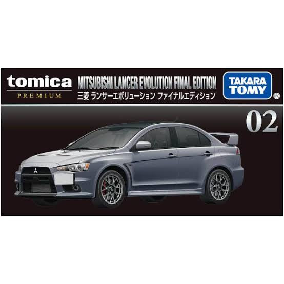TOMICA PREM 02 MITS LANCER EVOLUTION