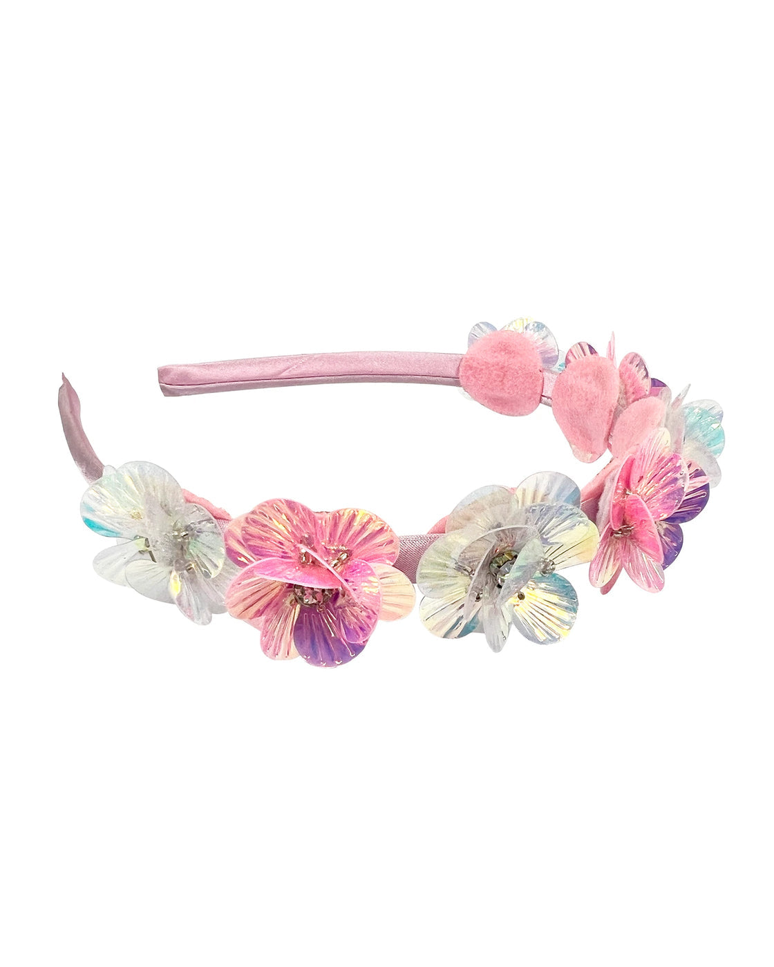 P/POP HBG179 MERMAID FLOWER HEADBAND