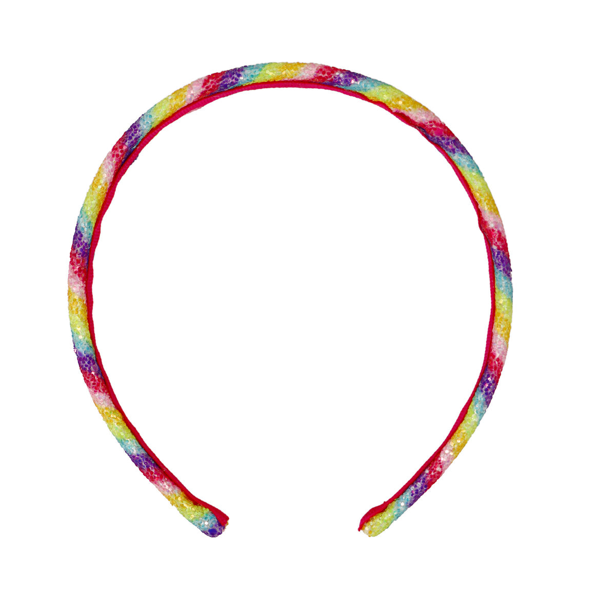 P/POP HBG174 GLITTER RAINBOW HEADBAND