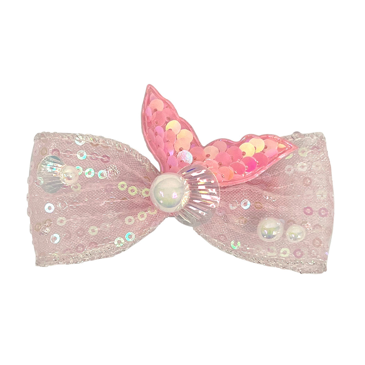 P/POP HCG208 MERMAID TAIL BOW CLIP