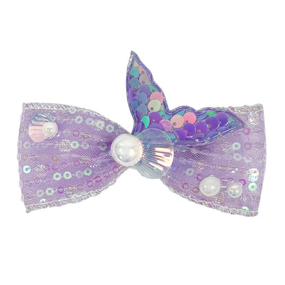 P/POP HCG208 MERMAID TAIL BOW CLIP