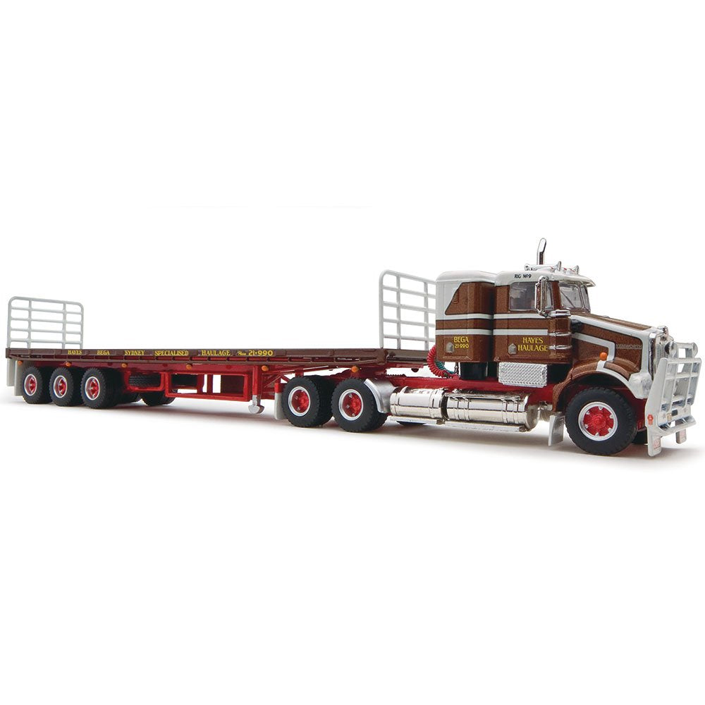1:64 HIGHWAY HAYES HAULAGE FLATBED SEMI