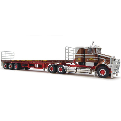 1:64 HIGHWAY HAYES HAULAGE FLATBED SEMI