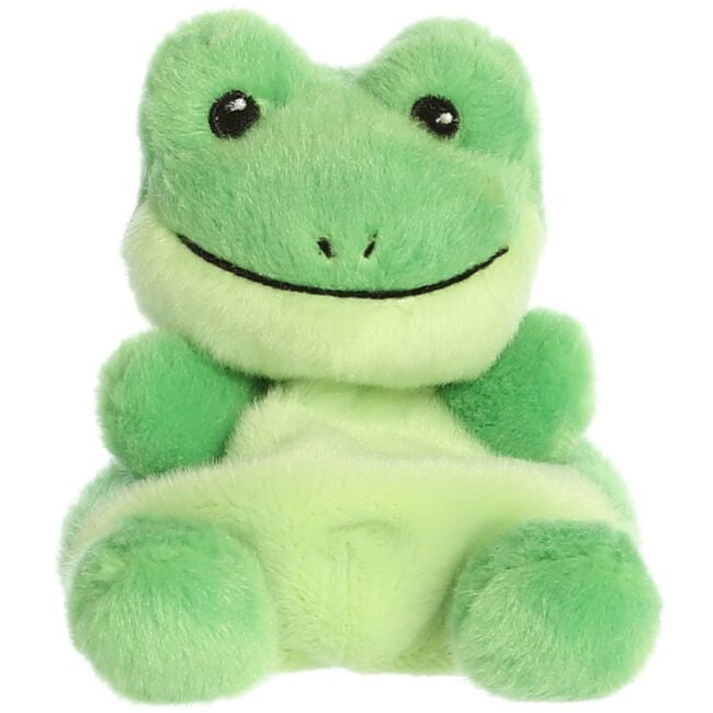 PLUSH PALM PALS RIBBITS FROG