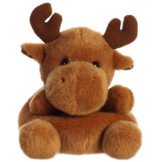 PLUSH PALM PALS CINNAMON MOOSE