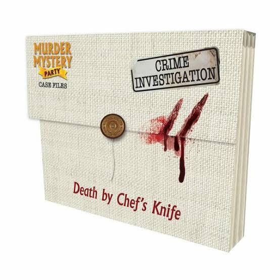 GAME MURDER MYSTERY DEATH BY CHEF