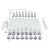 GAME CARDINAL GLASS CHESS & CHECKERS