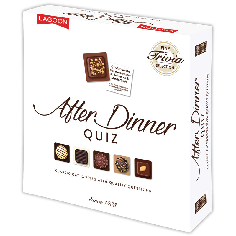 GAME AFTER DINNER CHOCOLATE BOX QUIZ