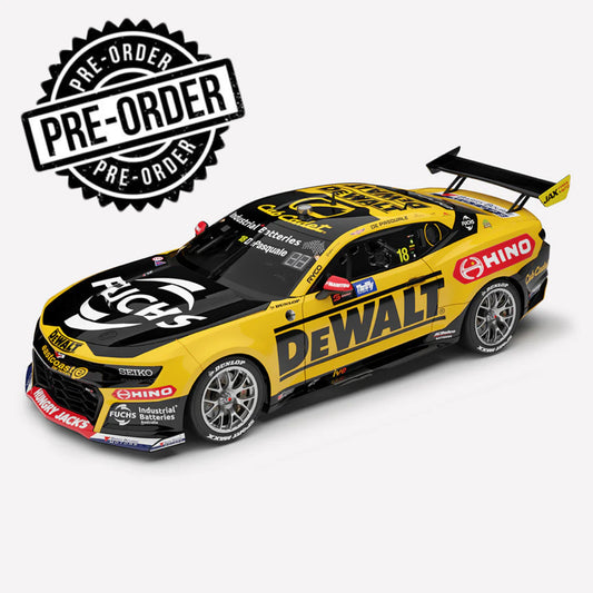 1:18 DEWALT #18 2025 SUPERCARS DE PASQ