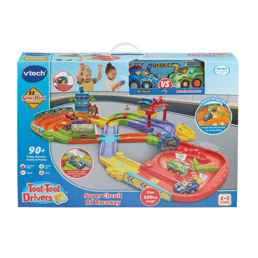 Vtech Toot Toot Super Circuit Rc Raceway