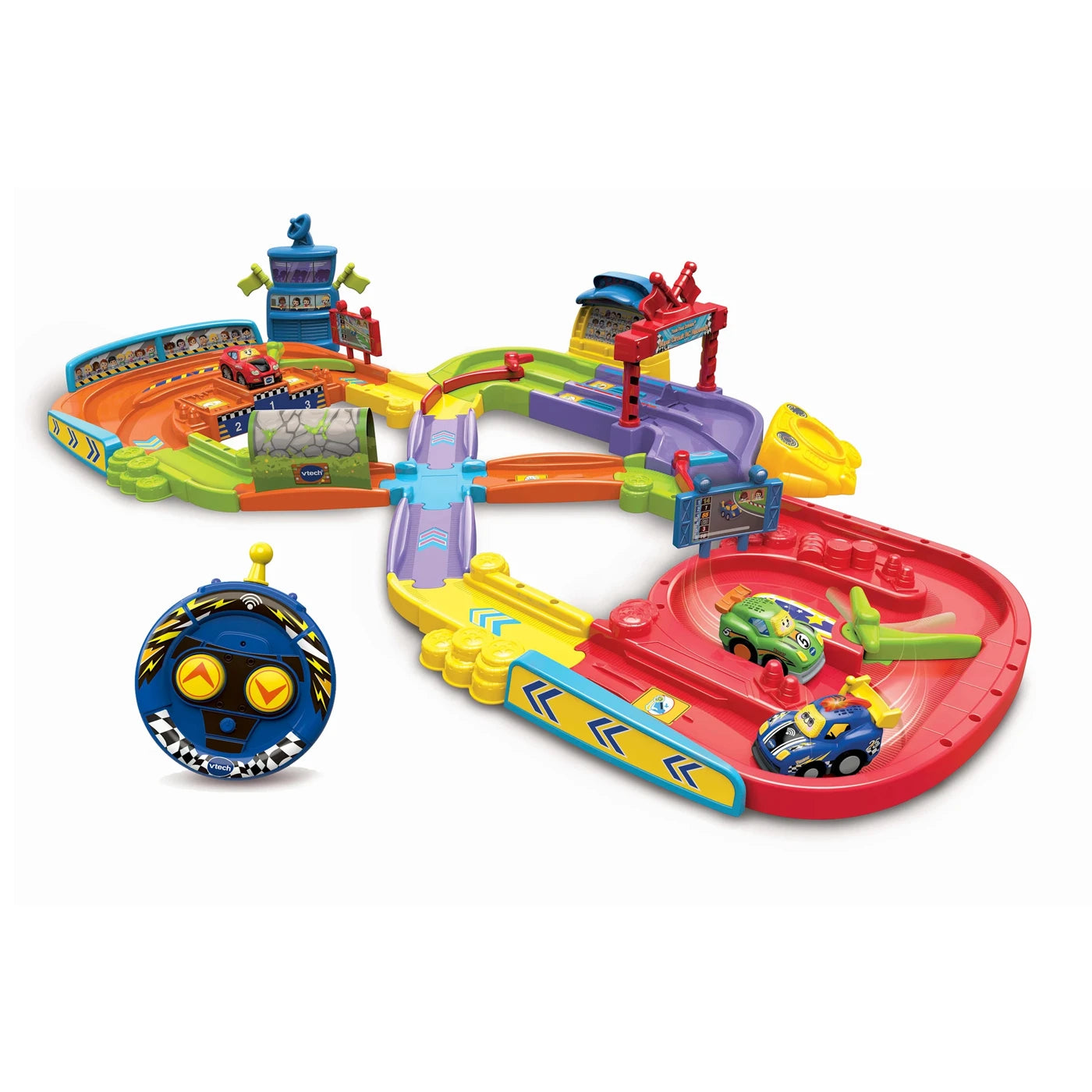 VTECH TOOT TOOT SUPER CIRCUIT RC RACEWAY