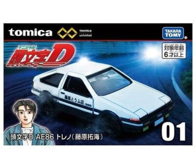 TOMICA UNLIMITED 01 AE86 TRUENO