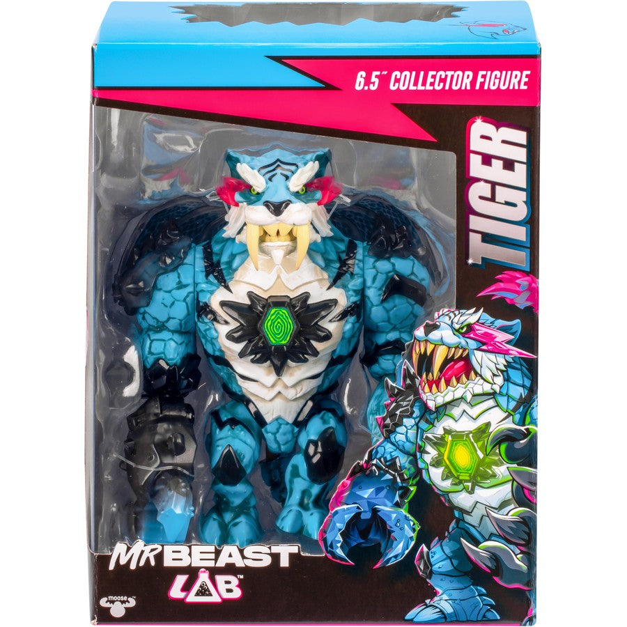 MR BEAST LAB COLLECTOR FIGURE 8.5" TIGER