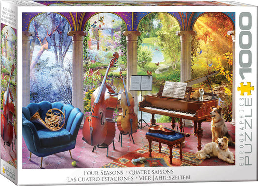 PUZZLE 1000PC FOUR SEASONS OF MUSIC