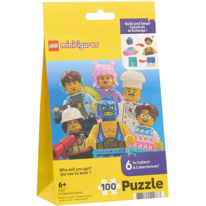 PUZZLE 100PC LEGO MINIFIGURES