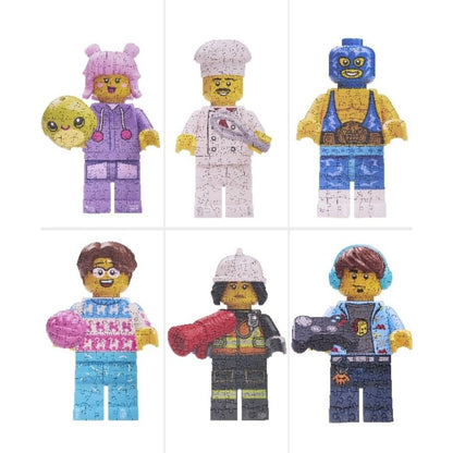 PUZZLE 100PC LEGO MINIFIGURES