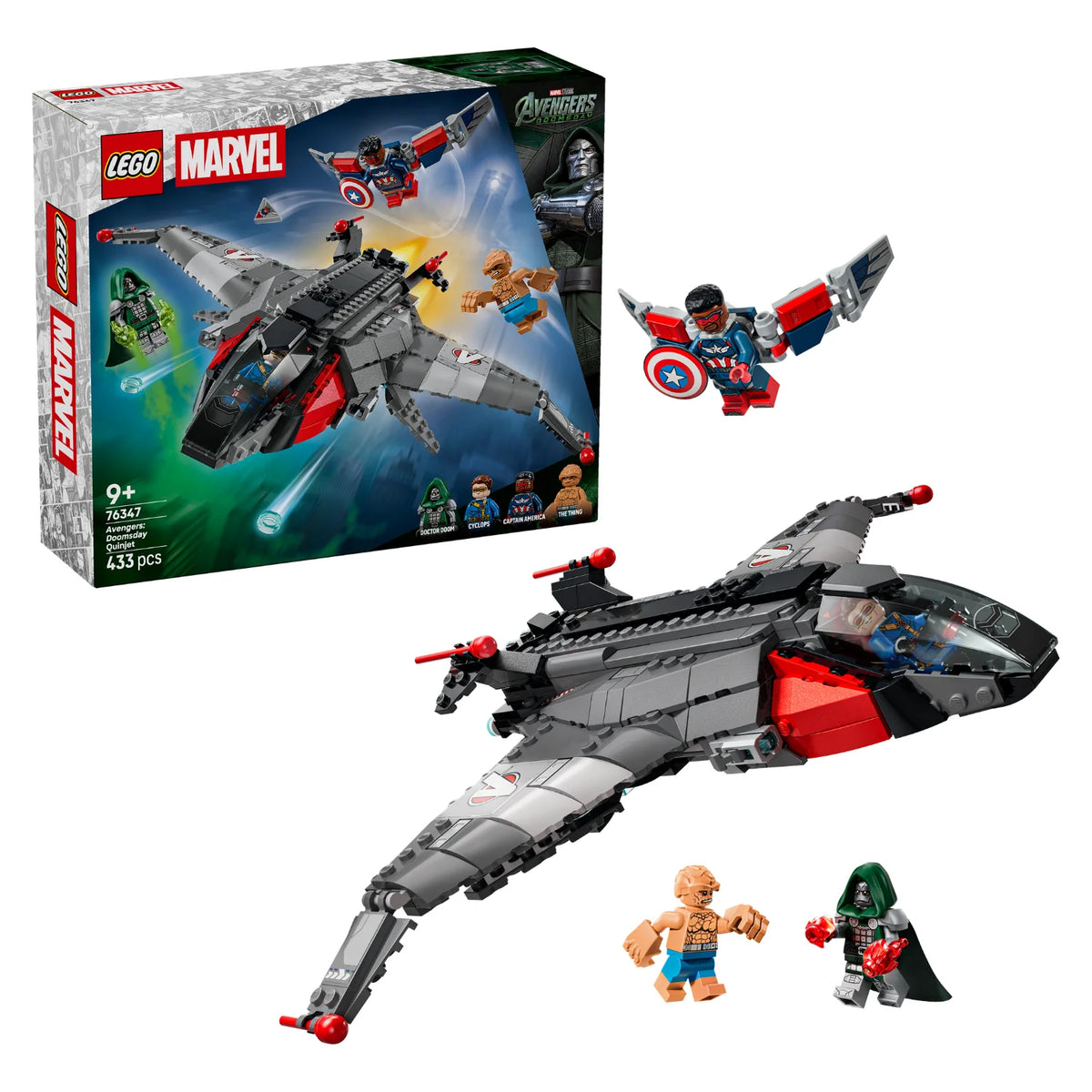LEGO 76347 AVENGERS DOOMSDAY QUINJET