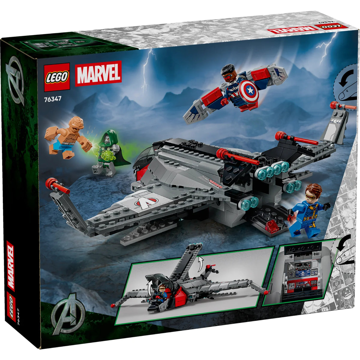 LEGO 76347 AVENGERS DOOMSDAY QUINJET