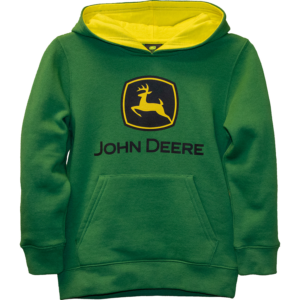 JD FLEECE HOODIE TRADEMARK GREEN MED