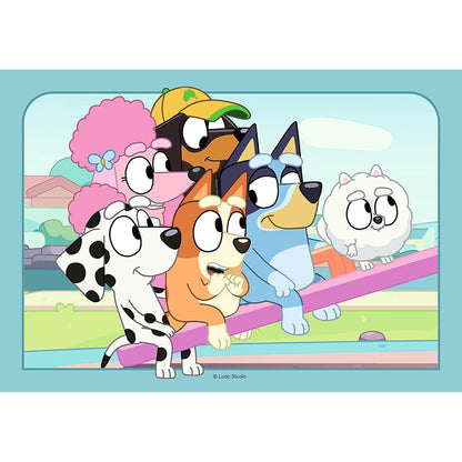 PUZZLE 2X12PC FUN WITH BLUEY