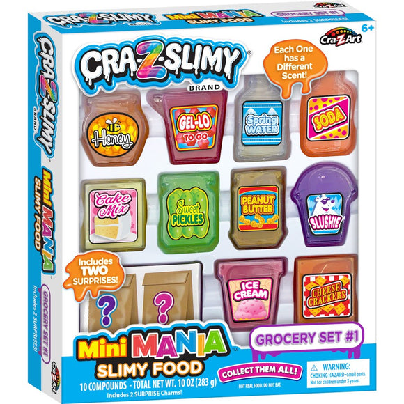 CRA-Z-ART SLIMY MINI MANIA SET