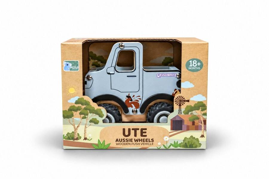 WOODEN AUSSIE WHEELS UTE