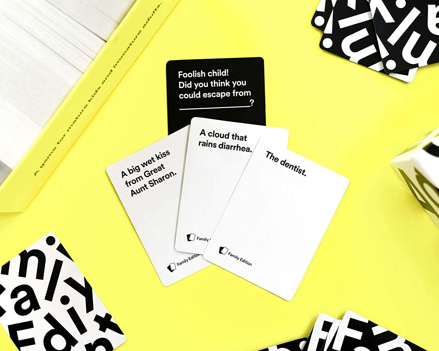 GAME CARDS AGAINST HUMANITY FAMILY EDT