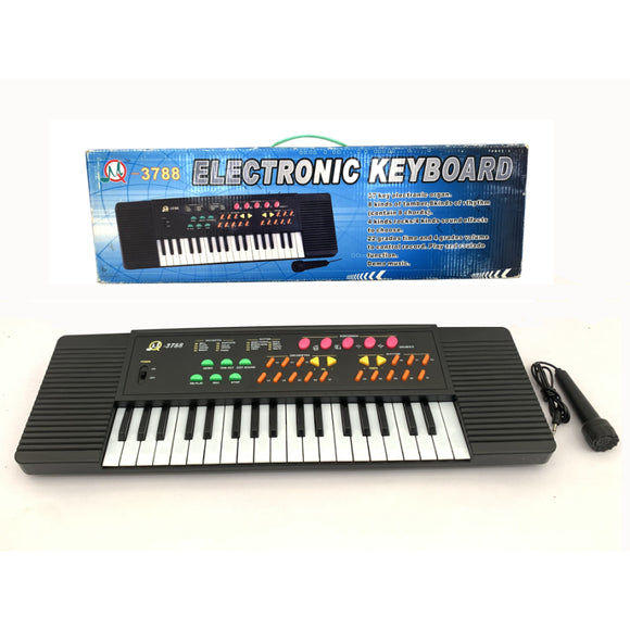 ELECTRONIC KEYBOARD W MICROPHONE