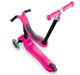 GLOBBER SCOOTER GO UP SPORTY LIGHTS PINK