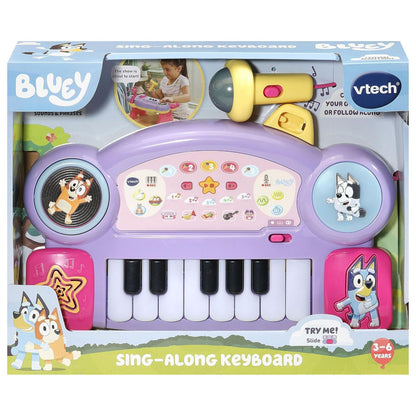 VTECH BLUEY SING ALONG KEYBOARD